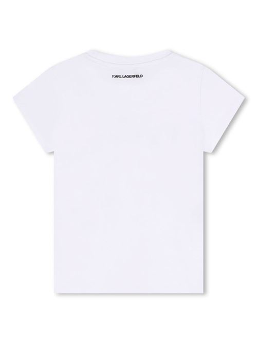 T-shirt bambina maniche corte Karl Lagerfeld Kids | Z3021110P